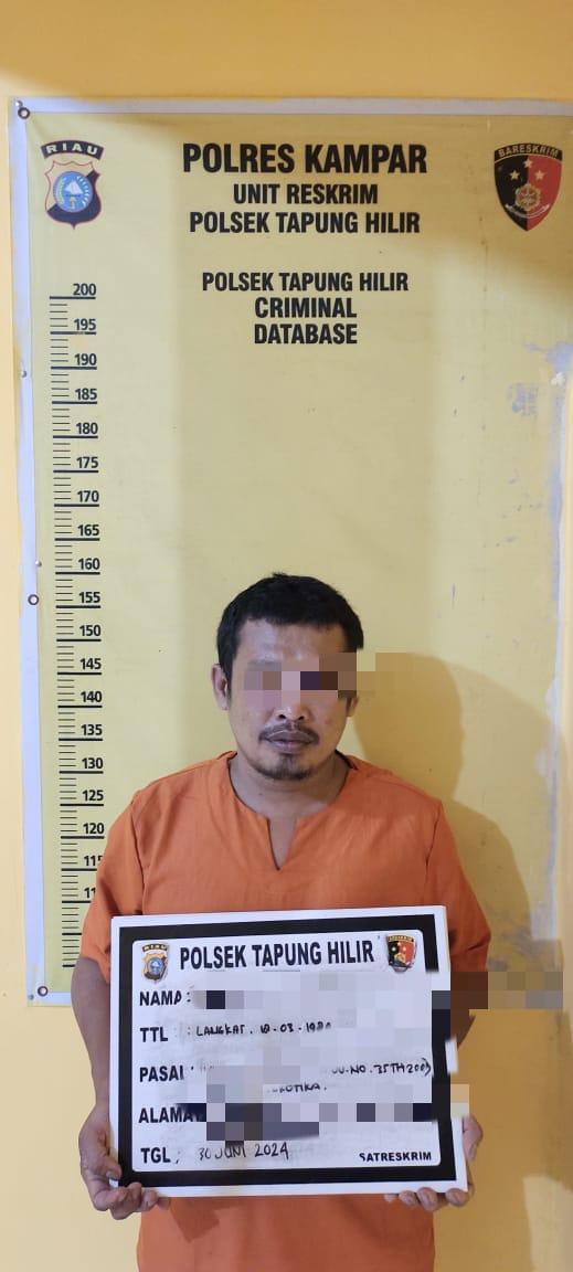 Ingin Transaksi, Pelaku Narkoba di Ringkus Polsek Tapung HILIR