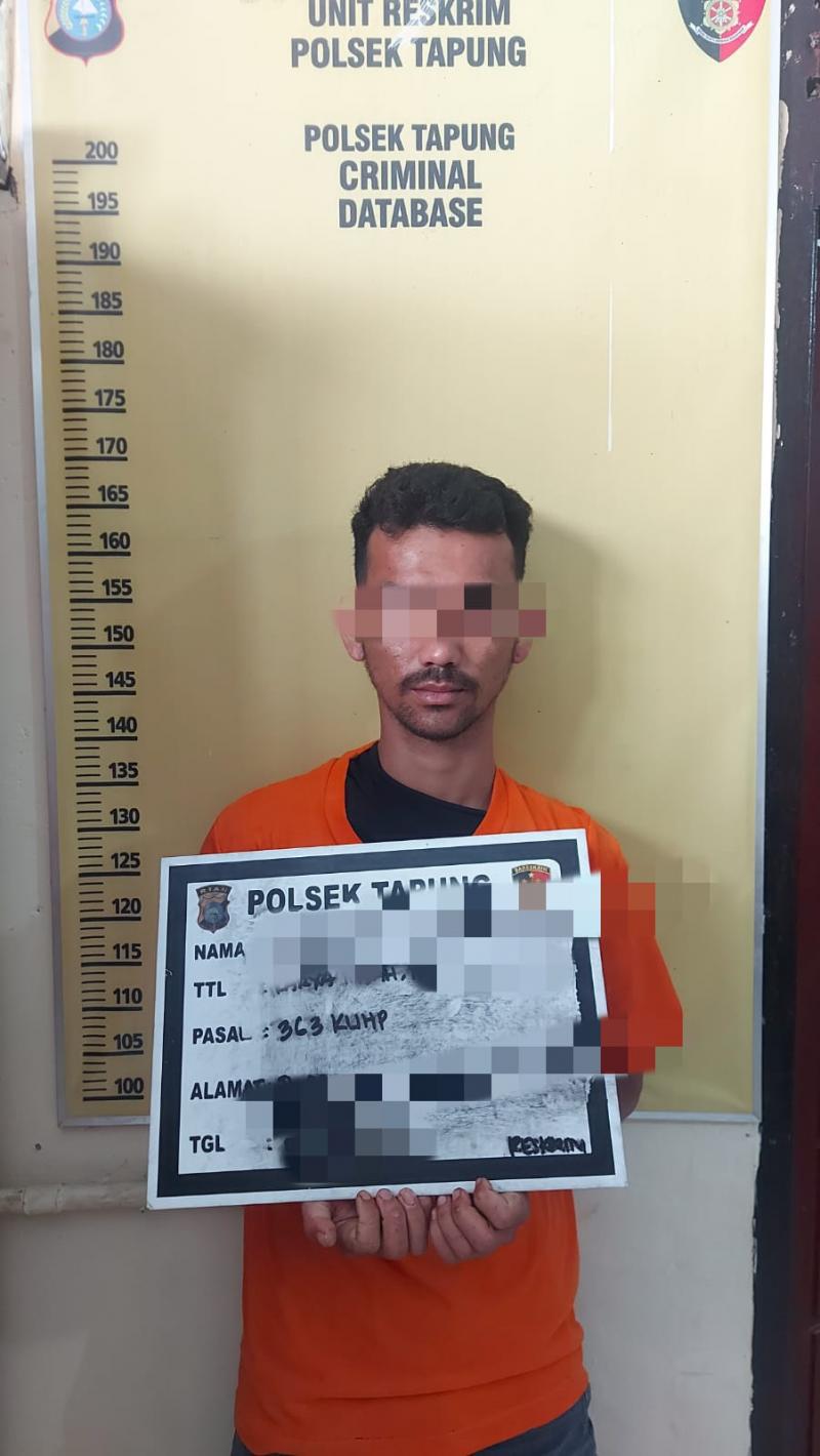 Bongkar Rumah Warga, Satu Pelaku di Tangkap Satu Lagi Melarikan Diri