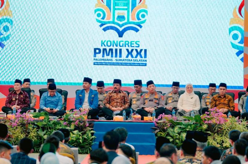 Kapolri Hadiri Pembukaan Kongres XXI PMII di Palembang