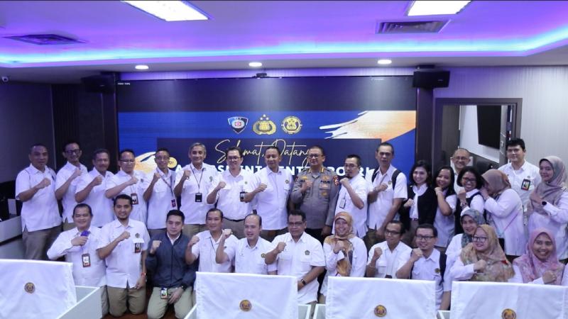 Pengawas Internal SKK Migas, Irjen (Purn) Eko Indra Heri, Tim SKK Migas Berkunjung ke SSDM Polri