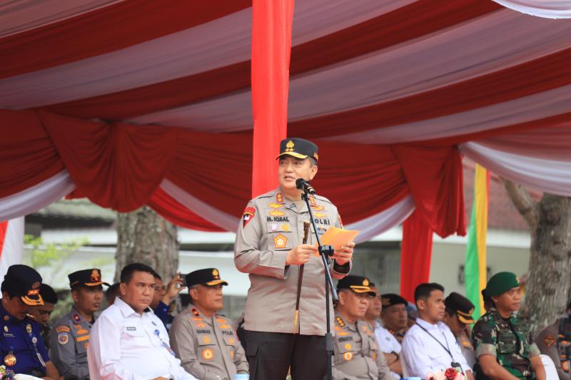 Polda Riau Gelar Simulasi Sispamkota Jelang Pilkada 2024