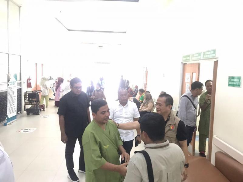 Satgas Ban Ops Dokkes Polda Riau Cek Kesehatan Paslon Cagub dan Wacagub