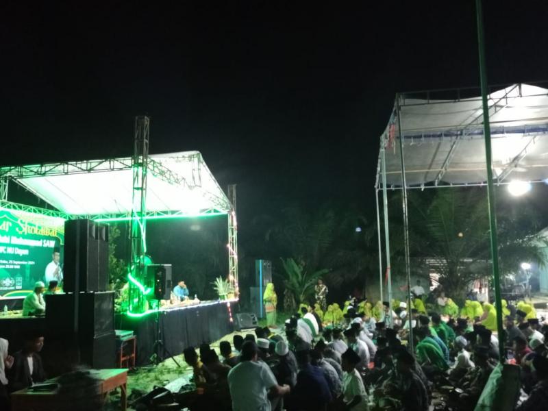 Dr.Afni Pilih Sholawatan Bersama Ribuan Massa NU di Hari Pertama Kampanye