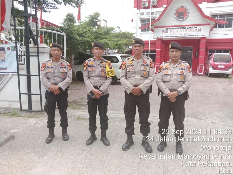 Subsatgas Objek Penting OMP-LK 2024 Patroli dan Pengecekan Ke Lokasi Penting