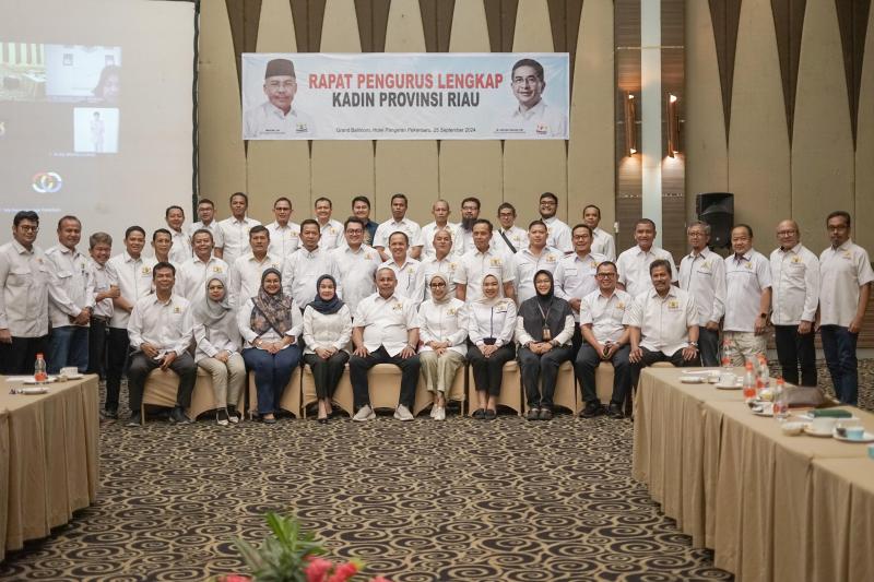 Sikapi Dinamika Organisasi, Kadin Riau Gelar Rapat Pengurus Lengkap