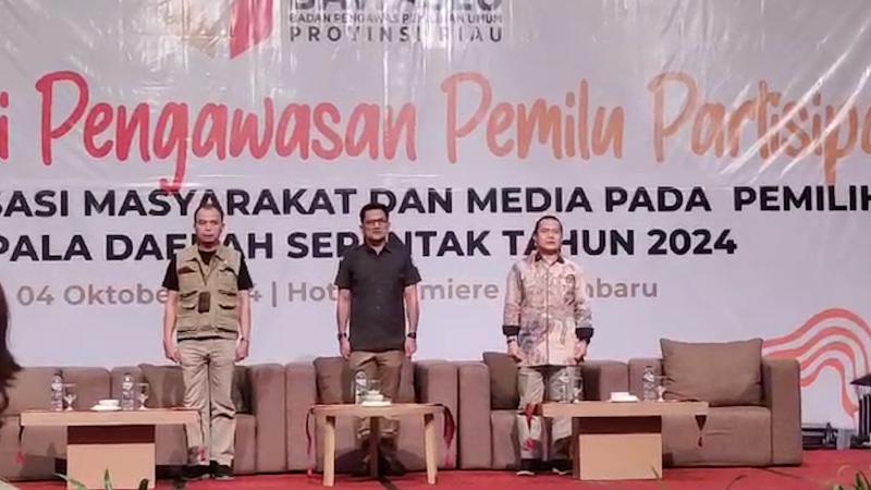 Bersama Awasi Pilkada: Bawaslu Riau Gandeng Ormas dan Media