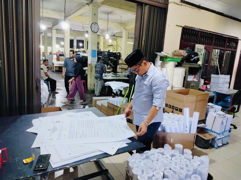 Sebagian Logistik Pilgub Riau 2024 Sampai DI Kabupaten/Kota