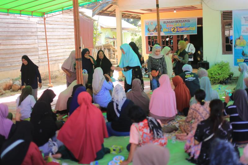 Masyarakat Lubuk Dalam Sebut Program Afni-Syamsurizal Yang Terbaik
