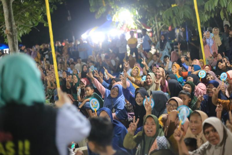 Ingat Jasa Arwin AS, Warga Lubuk Dalam Siap Menangkan Dr.Afni Jadi Bupati