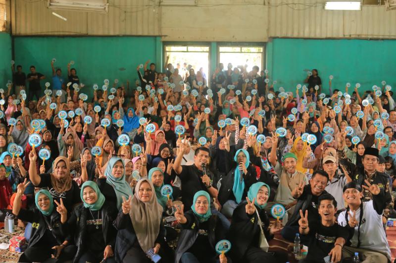 Banyak Janji Alfedri tak Ditepati, Warga Minas Pindah Hati ke Dr.Afni