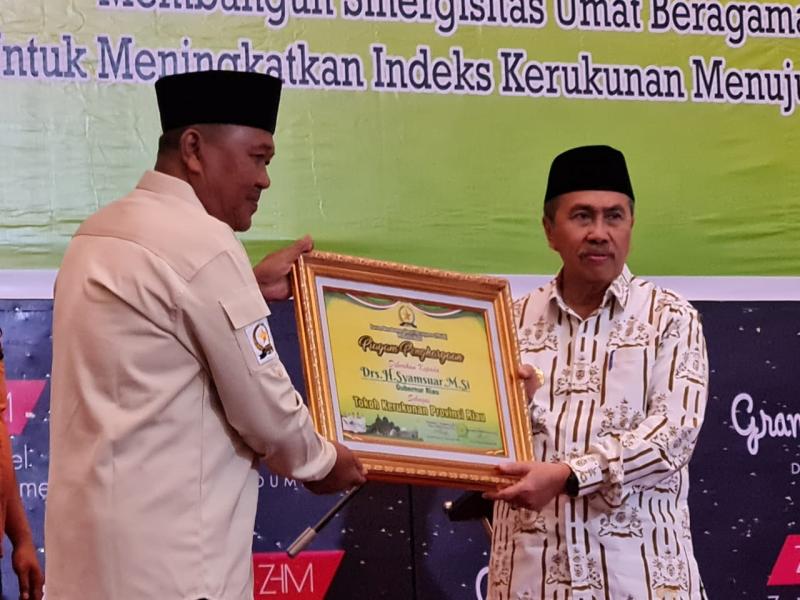 Syamsuar Pemimpin Nasionalis yang Menjulang Kerukunan Umat Beragama