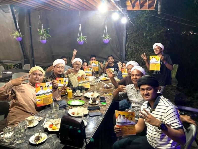 Mahasiswa Tariqat Naqsyabandiyah Alkholidiyah Jalaliyah Siap Menangkan Paslon Suwai