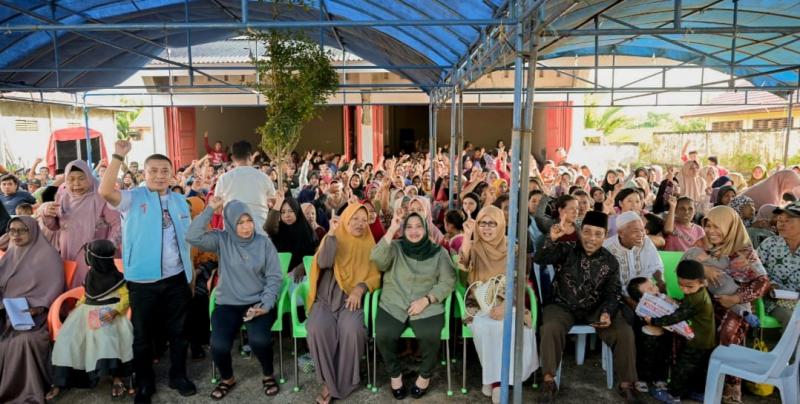 Pembangunan terus dilanjutkan, Kepemimpinan Kasmarni Bagus Harus Dilanjutkan Satu Kali Lagi