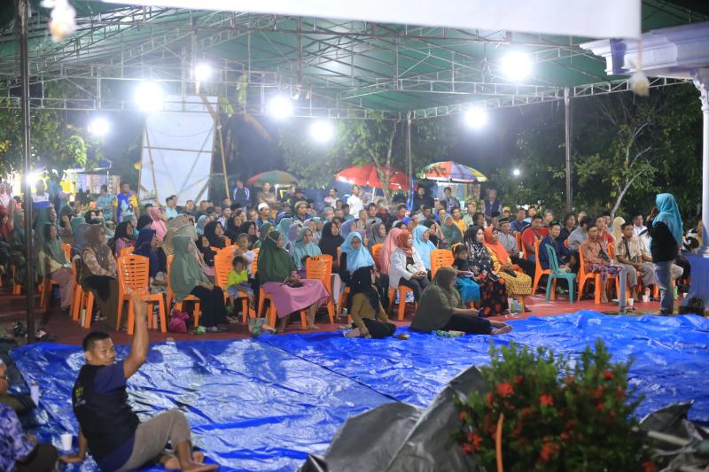 Kampanye Dr Afni Diguyur Hujan Deras, Masyarakat tak Mau Pulang