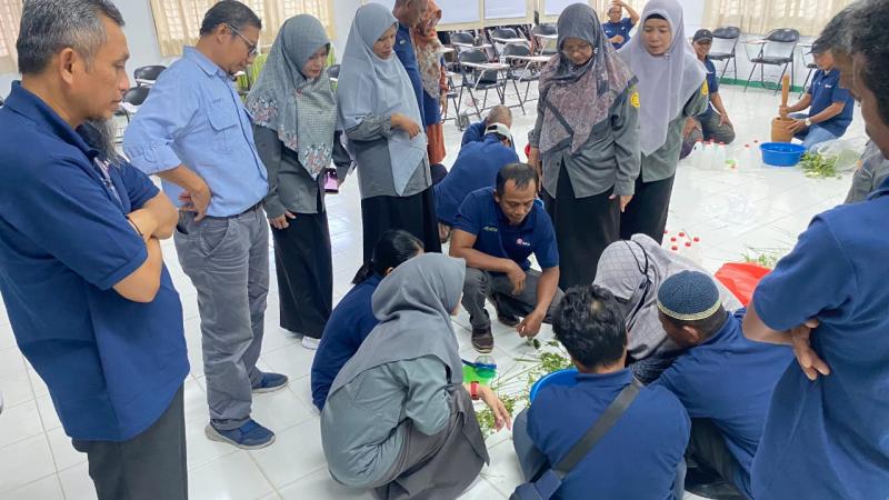 PT Arara Abadi Latih Petani Champion Program DMPA Dari Sembilan Desa Perawang Kabupaten Siak