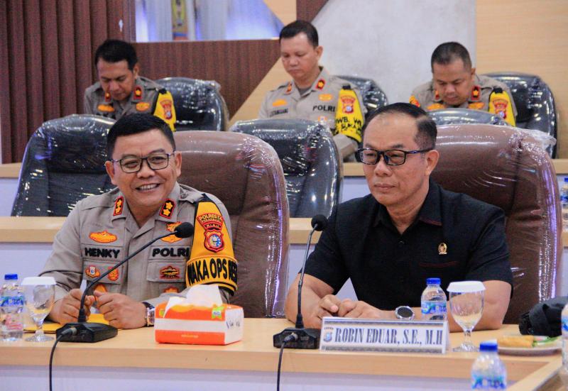 Jalin sinergitas, Komisi I DPRD Kota Silaturahmi ke Polresta Pekanbaru