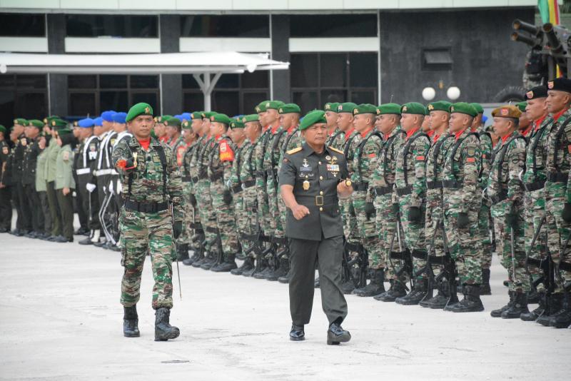 Danrem 031/Wira Bima Pimpin Upacara Peringatan Hari Juang TNI AD ke-79