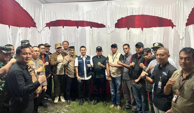 Ketua DPRD Pekanbaru Bersama Forkopimda Turut Pantau Kesiapan di Sejumlah TPS