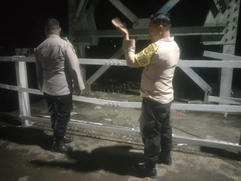 Polsek Kuantan Tengah Lakukan Pengecekan Aktivitas PETI di Desa Sawah, Pelaku Melarikan Diri