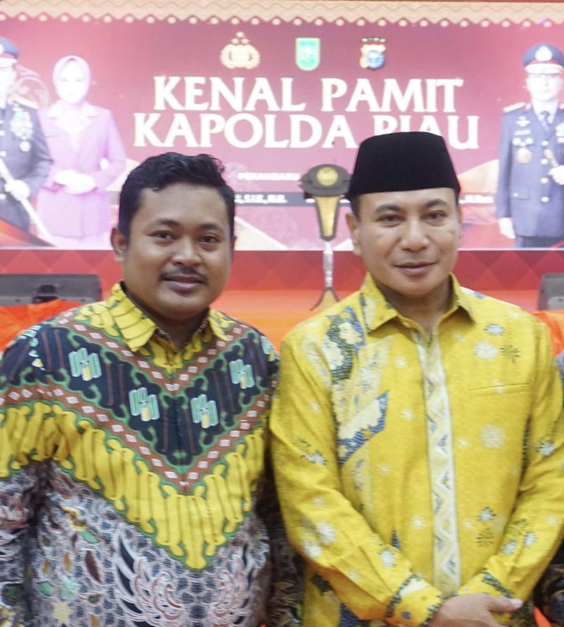 Ketua BPW HIPKA Riau Hadiri Kenal Pamit Kapolda Riau: Perkuat Sinergi Dunia Usaha dan Keamanan Daerah