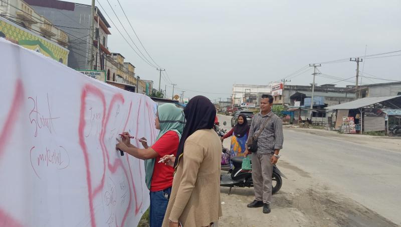 Masyarakat Kandis Kecam Sugianto, Tolak PSU Jilid 2
