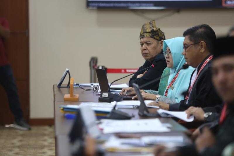 KPU Siak Ungkap Alfedri Belum Dua Periode di Sidang MK Sengketa Pilkada