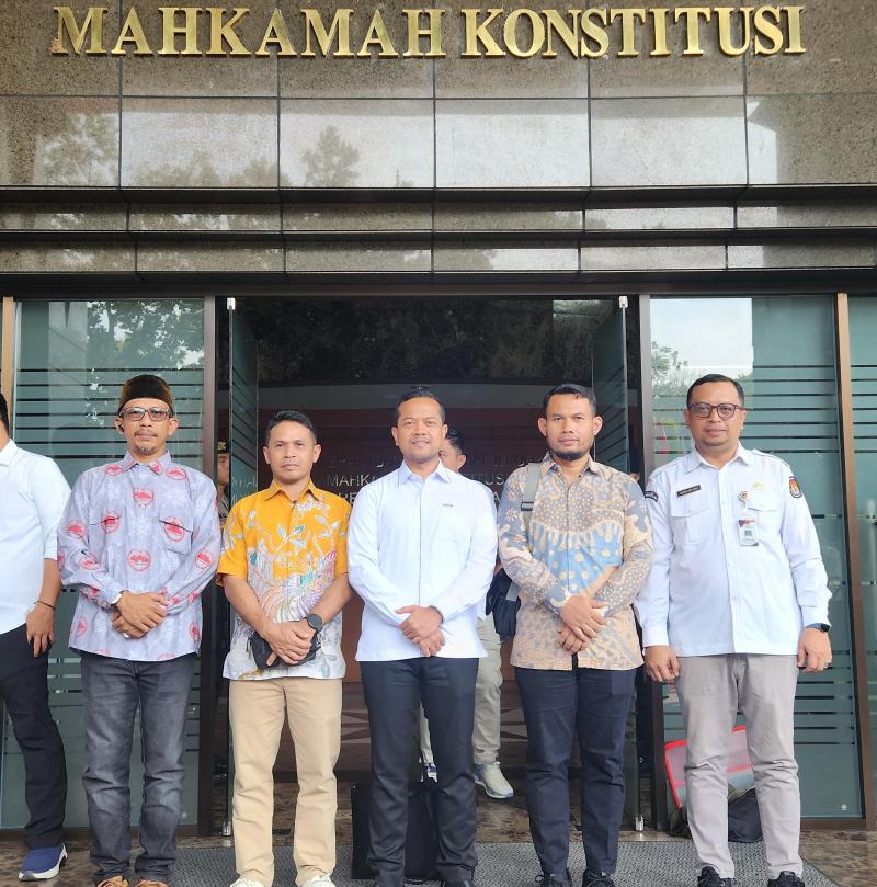 Tahapan Pilkada Siak Hampir Usai, Mahkamah Konstitusi Tolak Gugatan Pemohon