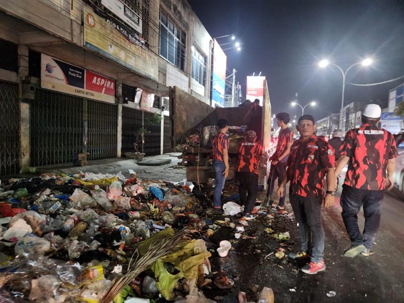 Aksi Nyata Kepedulian Pemuda Pancasila dalam Mengatasi Persoalan sampah Bersama Pemko Pekanbaru