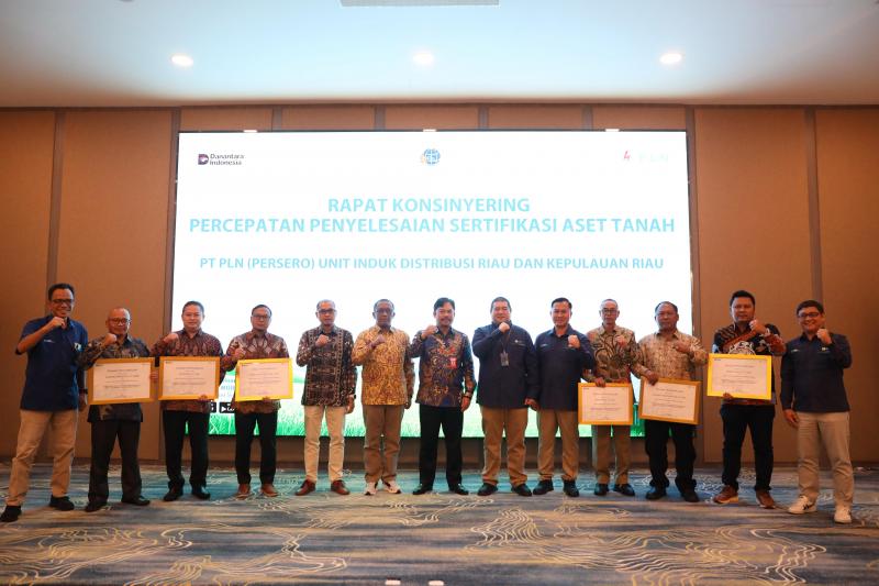 Perkuat Sinergi Antar Lembaga, PLN UID Riau dan Kepri Gelar Konsinyering dengan BPN Kepulauan Riau