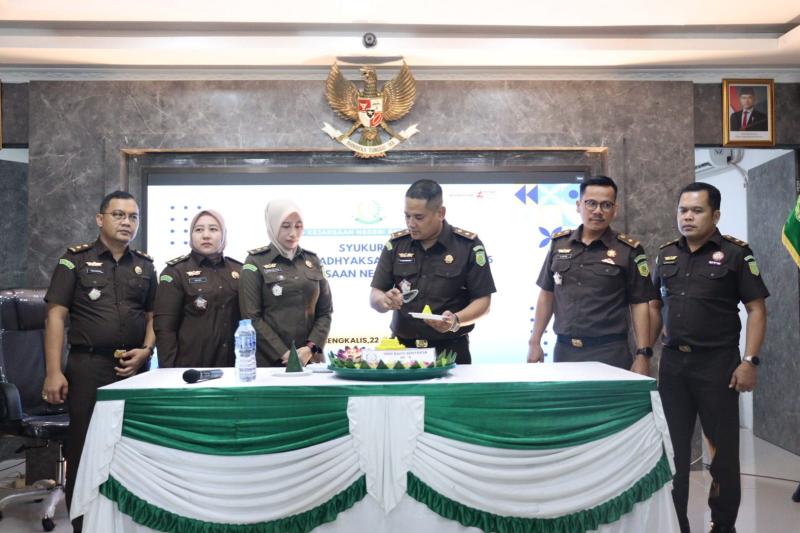 Kejari Bengkalis Peringati Hari Bhakti Adhyaksa ke-65 Secara Khidmat dan Penuh Makna
