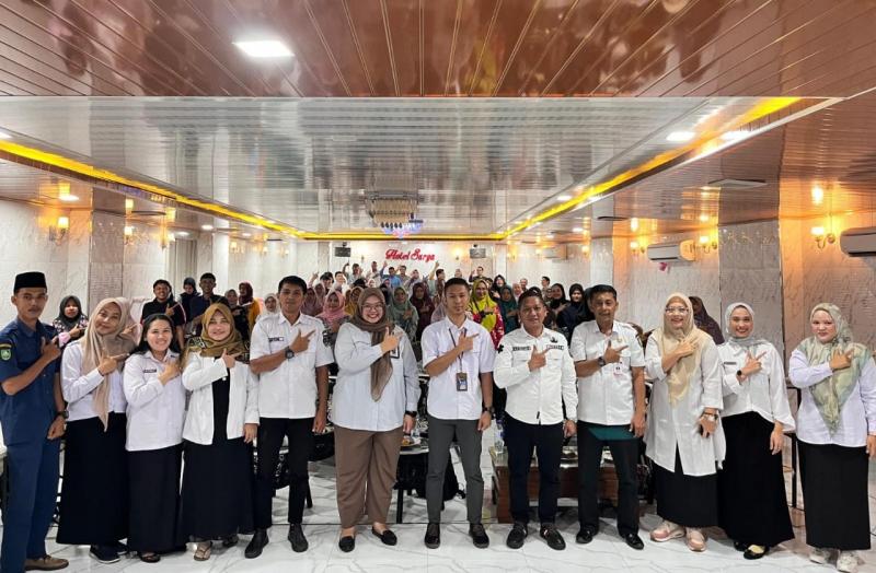 Dinas Kesehatan Bengkalis Gelar Bimtek Keamanan Pangan untuk Pelaku IRTP