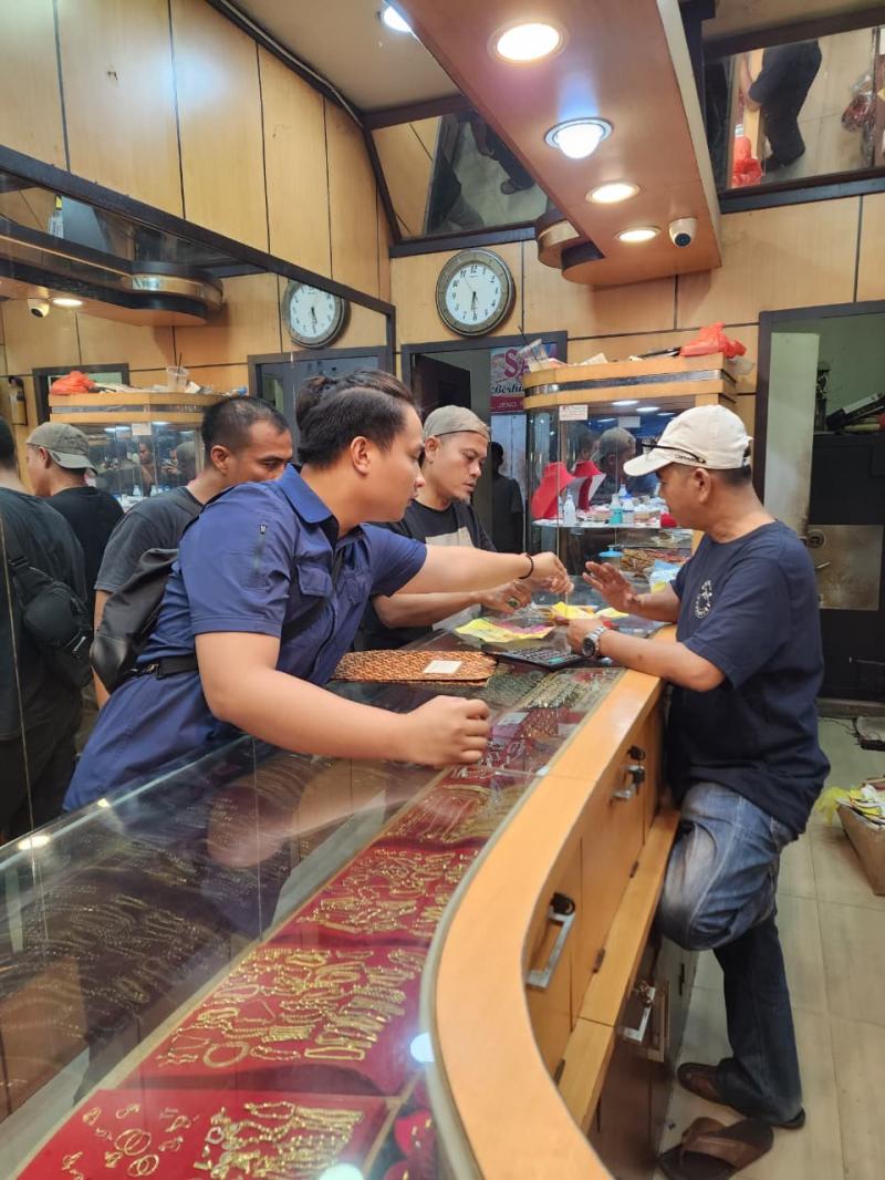 Polres Bengkalis Ungkap Kasus Pemalsuan Emas di Toko Mas Samudra, 1,8 Kg Emas Oplosan Disita
