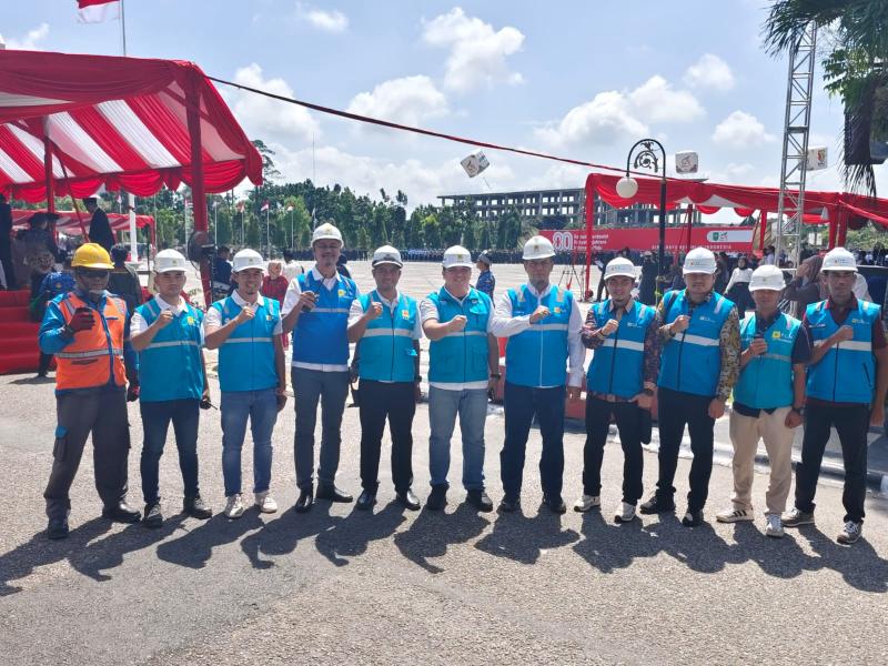 Dukung Semarak Kemerdekaan, PLN Pastikan Keandalan Pasokan Listrik di Agenda Kenegaraan HUT ke-80 RI di Pekanbaru