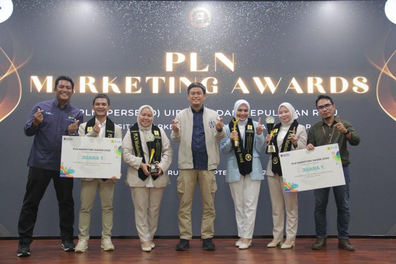 Tingkatkan Layanan Pelanggan, PLN UID Riau Kepri Perkuat Strategi Pemasaran di Marketing Award 2025