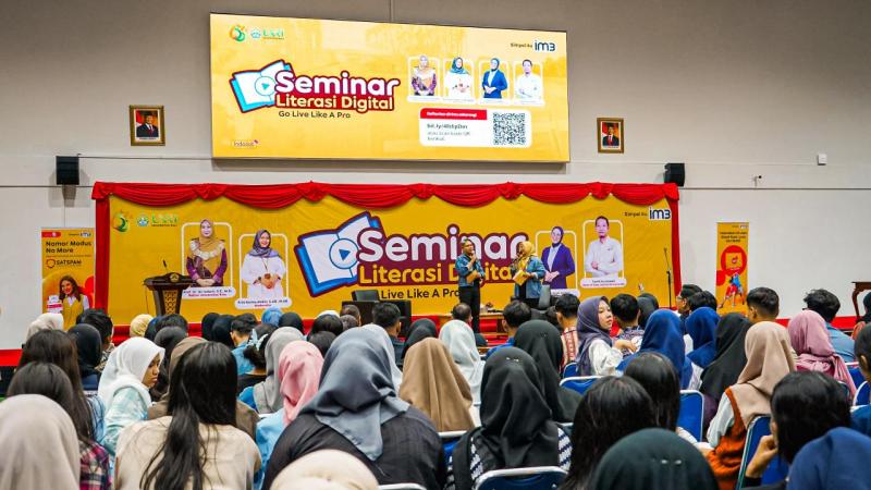IM3 Ajak Mahasiswa UNRI Berkarya di Dunia Digital