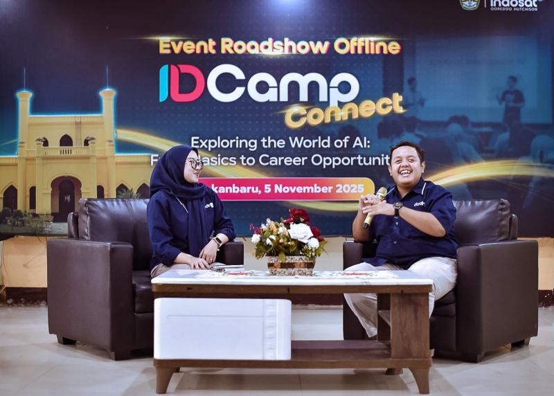 Indosat Gelar IDCamp Connect 2025 di Universitas Riau, Dorong Talenta Muda Menuju Indonesia sebagai AI Nation