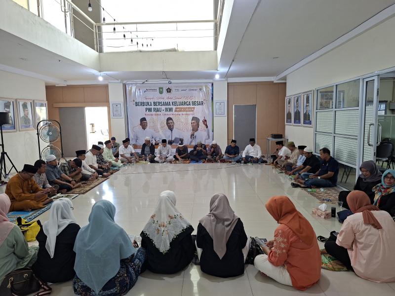 Doa Tujuh Hari Zulmansyah Sekedang, PWI Riau Masih berduka