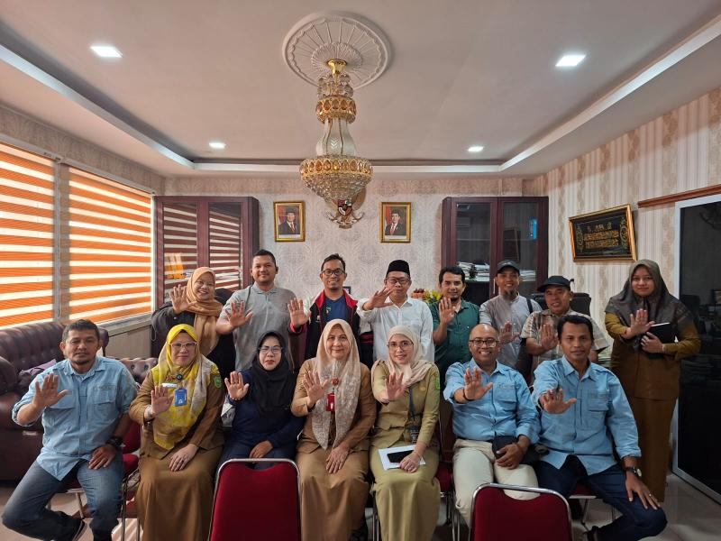 Audiensi dengan P3AP2KB Riau, FW-KLA Pekanbaru Dorong Penguatan Peran Media Ramah Anak