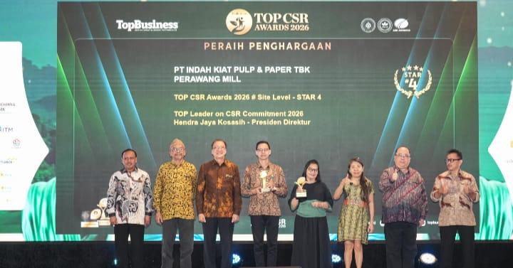 IKPP Perawang dan 4 Unit APP Group Raih TOP CSR Awards 2026