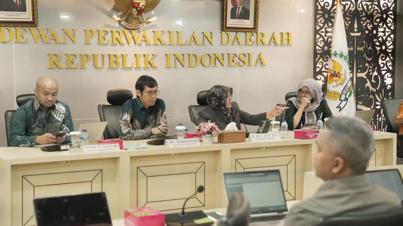Bupati Siak Suarakan Ketidakadilan Fiskal Bagi Daerah Penghasil di DPD RI