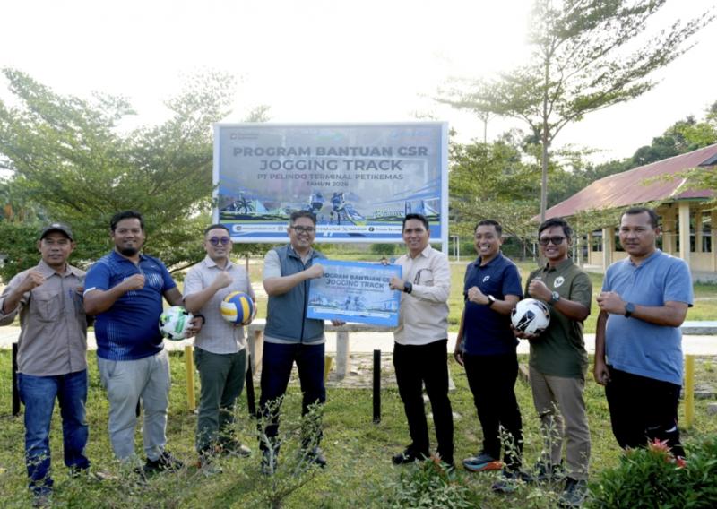 Dukung Kesehatan Masyarakat, TPK Perawang Hadirkan Fasilitas Jogging Track di Siak