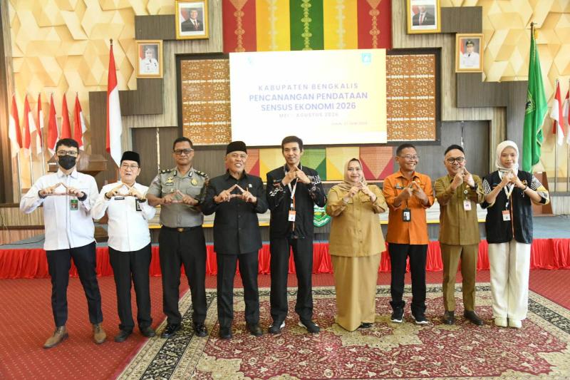 Kasmarni: Sensus Ekonomi 2026 Jadi Fondasi Kebijakan Pembangunan Bengkalis