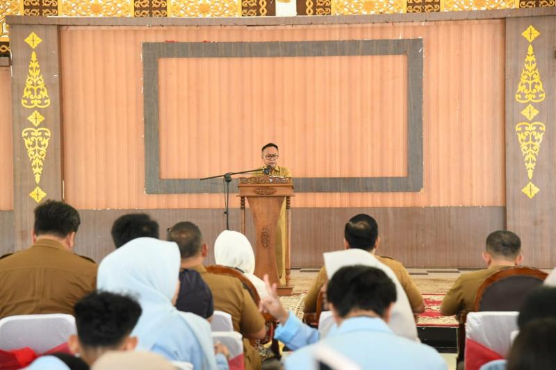 485 Mahasiswa UNRI Jalankan Kukerta Berdampak di Bengkalis, Siap Bantu Atasi Stunting hingga Karhutla
