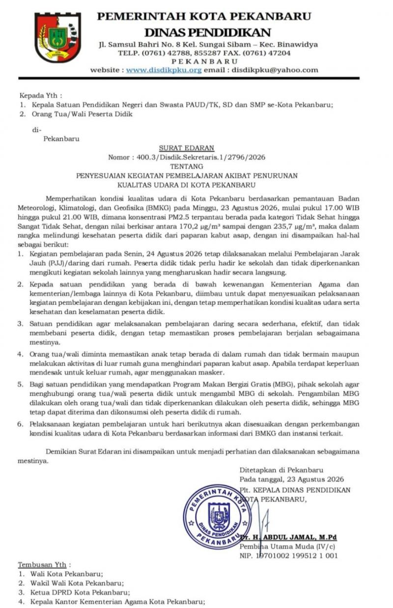kualitas-udara-di-pekanbaru-sangat-tidak-sehat-sekolah-beralih-ke-daring