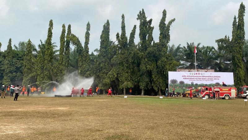 Cegah Karhutla Meluas, PT KTU dan GAPKI Riau Satukan Kekuatan di Siak
