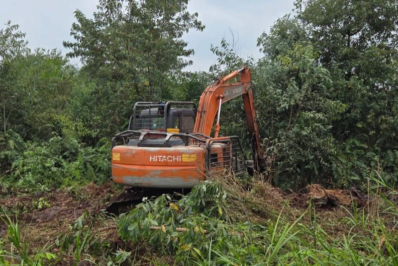 PT BSP Komitmen Perkuat Mitigasi Banjir, Normalisasi Kanal Siak Buton Dimulai Sepanjang 10 Kilometer