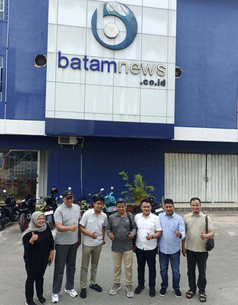 SPS Riau Kunjungi Batam News, Pelajari Strategi Pengembangan Media