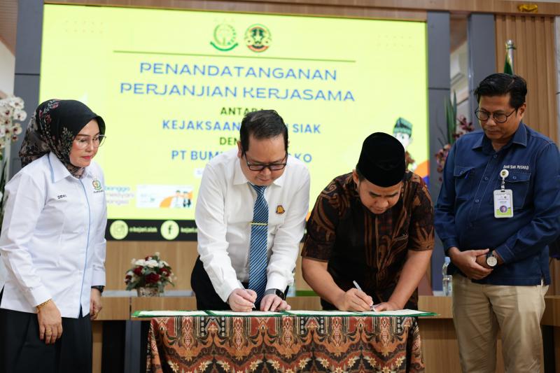 BSP Gandeng Kejari Siak Perkuat Tata Kelola dan Kepastian Hukum