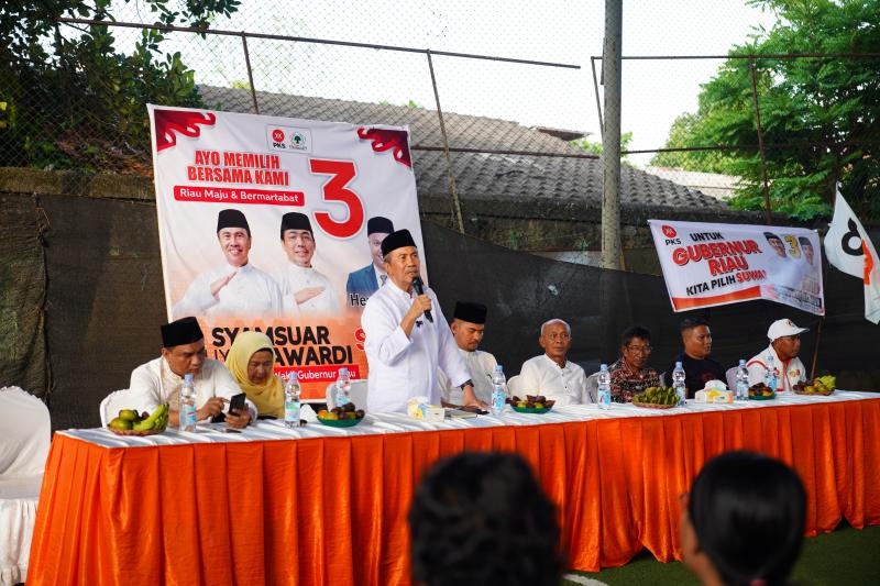 Cagubri Nomor Urut 3 Paparkan Komitmen Kerja Lima Tahun ke Depan Kepada Masyarakat Kampar